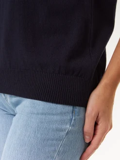 Pullunder aus Bio Baumwolle(navy, M)