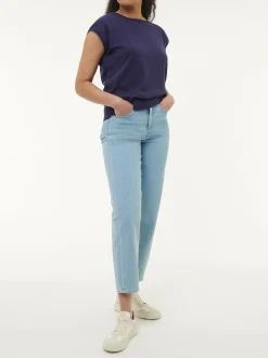 Pullunder aus Bio-Baumwolle(royalblau, XS)