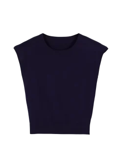 Pullunder aus Bio-Baumwolle(royalblau, XS)