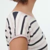 Pullunder aus Bio-Baumwolle(rose/multistreif , XL)