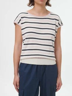 Pullunder aus Bio-Baumwolle(rose/multistreif , XL)