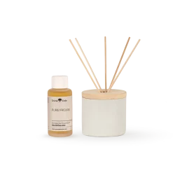 Pure FreudePremium Raumduft Set mit Keramikdiffuser