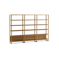 Regal QuintumVariante 15, B 2930 x T 360 x H 1985 mm (Eiche)