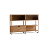 Regal QuintumVariante 3, B 1965 x T 360 x H 1255 mm (Buche)