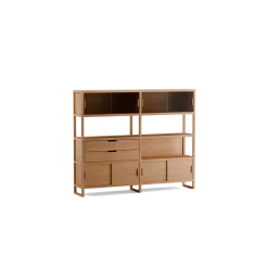 Regal QuintumVariante 4, B 1965 x T 360 x H 1620 mm (Buche)