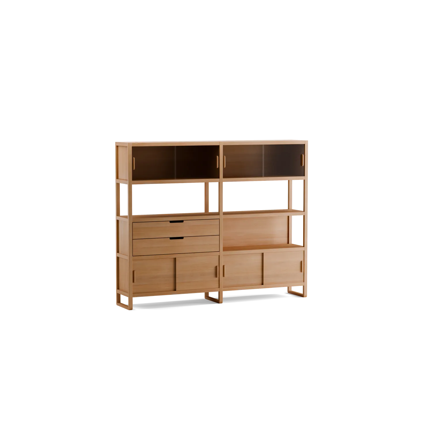 Regal QuintumVariante 4, B 1965 x T 360 x H 1620 mm (Buche)