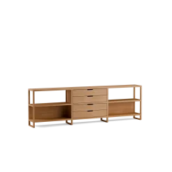 Regal QuintumVariante 7, B 2930 x T 360 x H 890 mm (Buche)