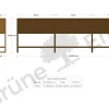 Regal QuintumVariante 9, B 2930 x T 360 x H 890 mm (Buche)