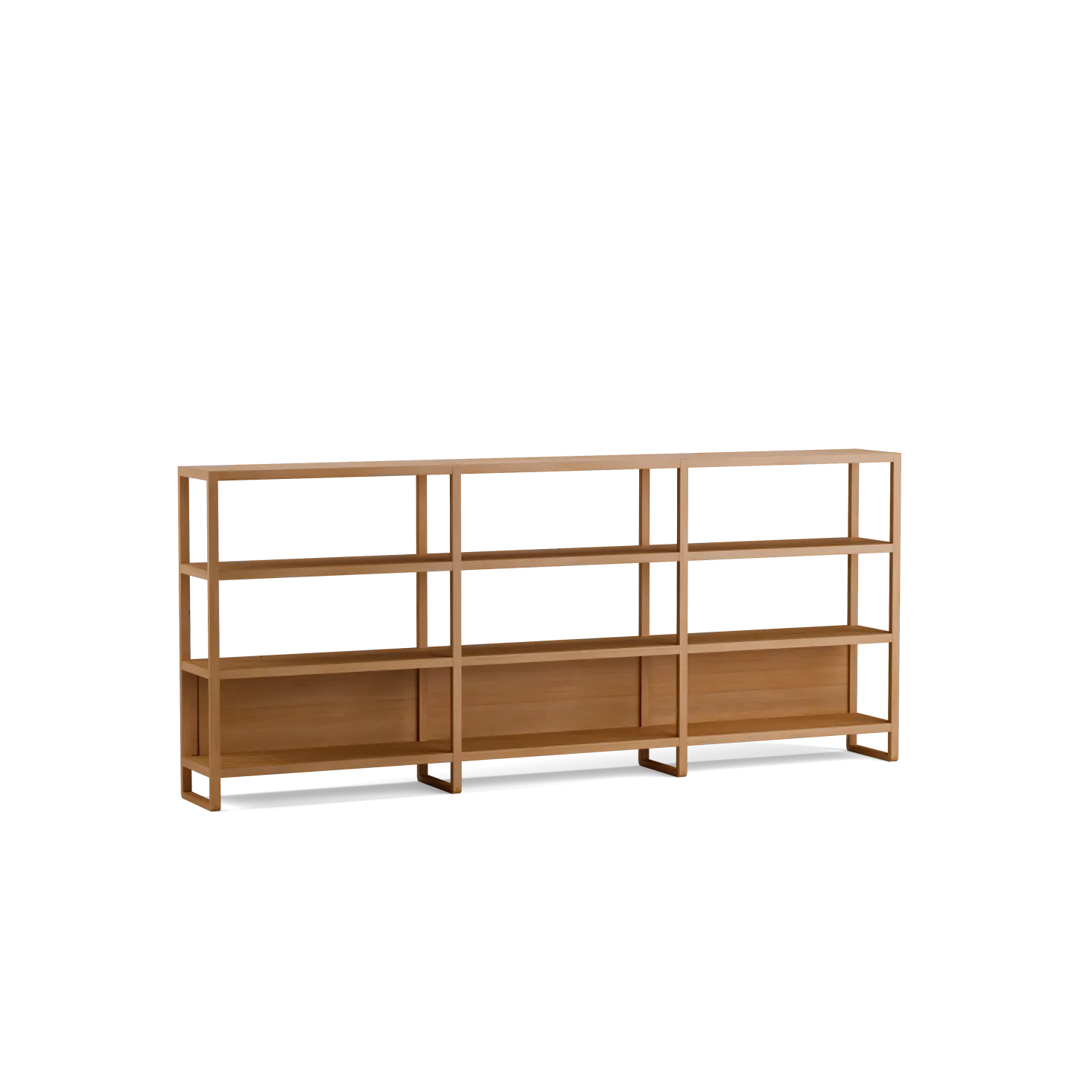 Regal QuintumVariante 10, B 2930 x T 360 x H 1255 mm (Buche)