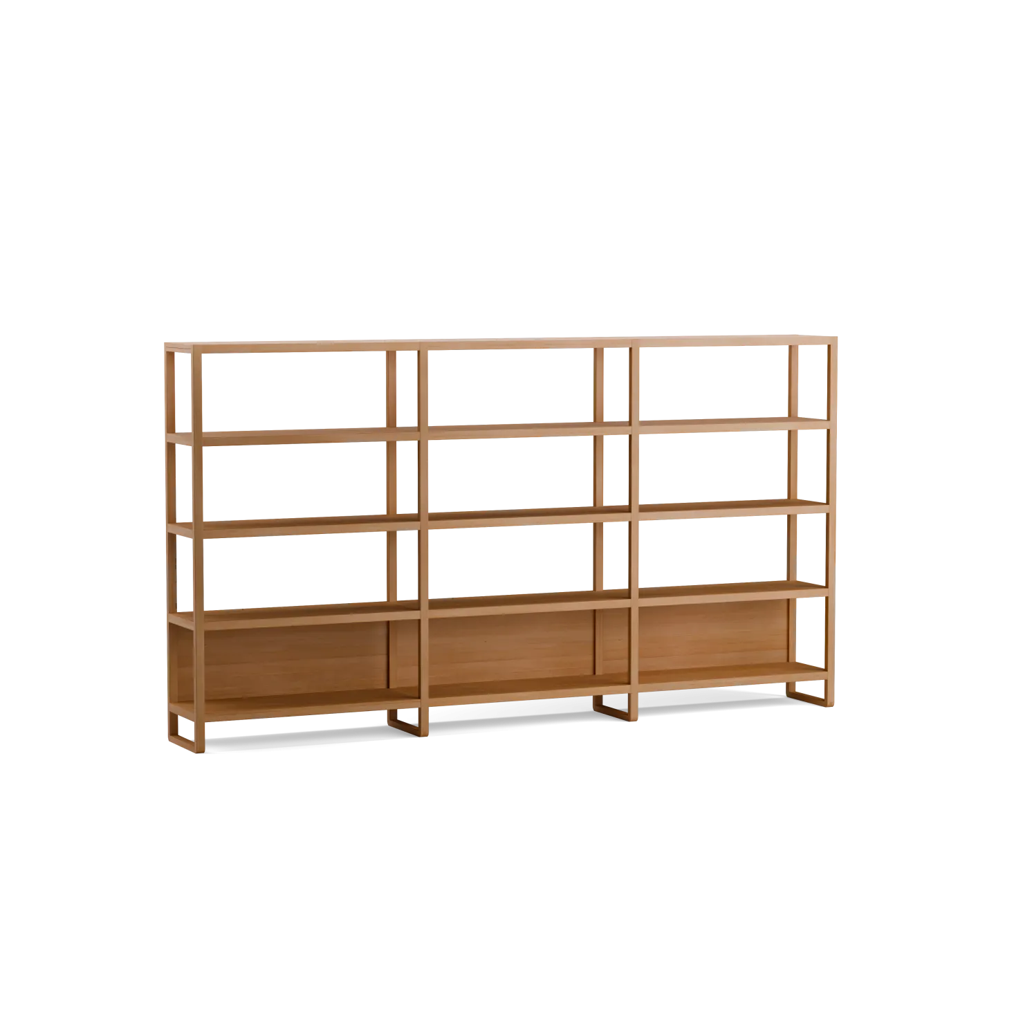 Regal QuintumVariante 12, B 2930 x T 360 x H 1620 mm (Buche)