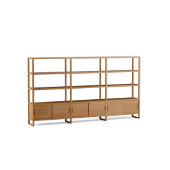 Regal QuintumVariante 14, B 2930 x T 360 x H 1620 mm (Buche)