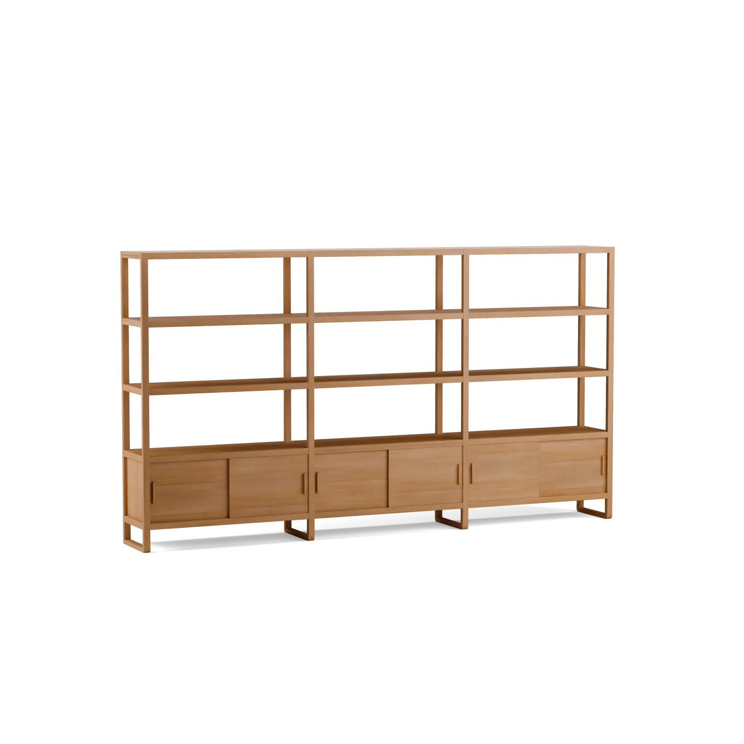 Regal QuintumVariante 14, B 2930 x T 360 x H 1620 mm (Buche)