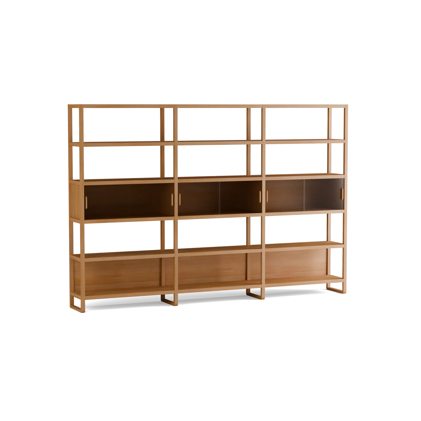 Regal QuintumVariante 16, B 2930 x T 360 x H 1985 mm (Buche)