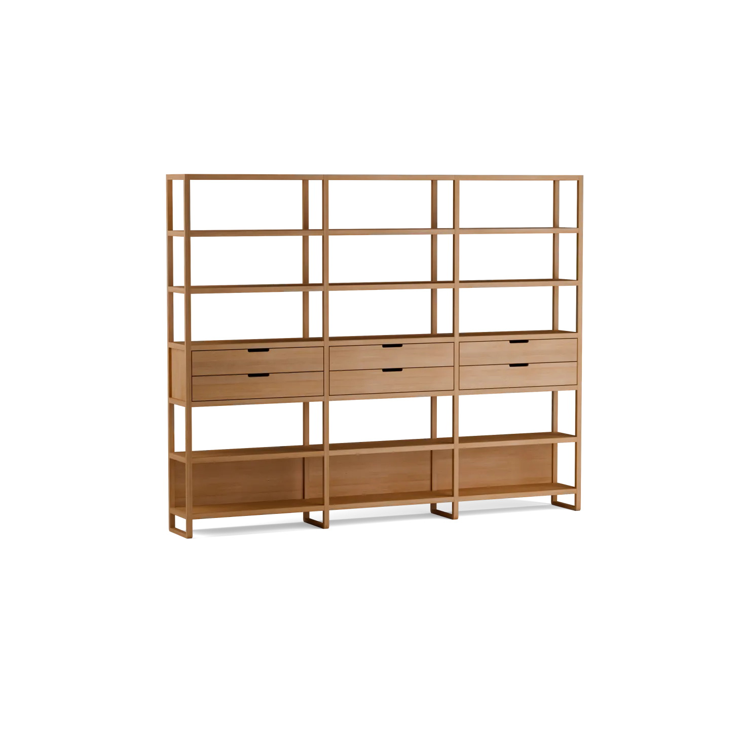 Regal QuintumVariante 18, B 2930 x T 360 x H 2350 mm (Buche)