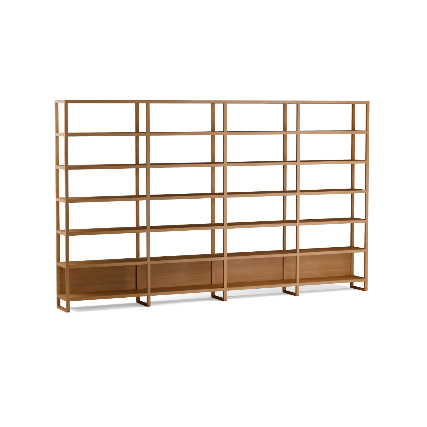 Regal QuintumVariante 19, B 3895 x T 360 x H 2350 mm (Buche)