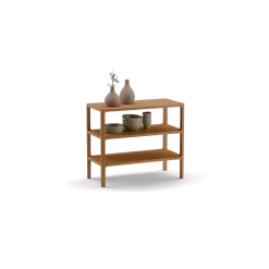 Regal Tenso(Buche, 3 Fächer, 70cm)