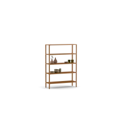 Regal Tenso(Buche, 5 Fächer, 100cm)