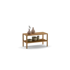 Regal Tenso(Eiche, 2 Fächer, 70cm)