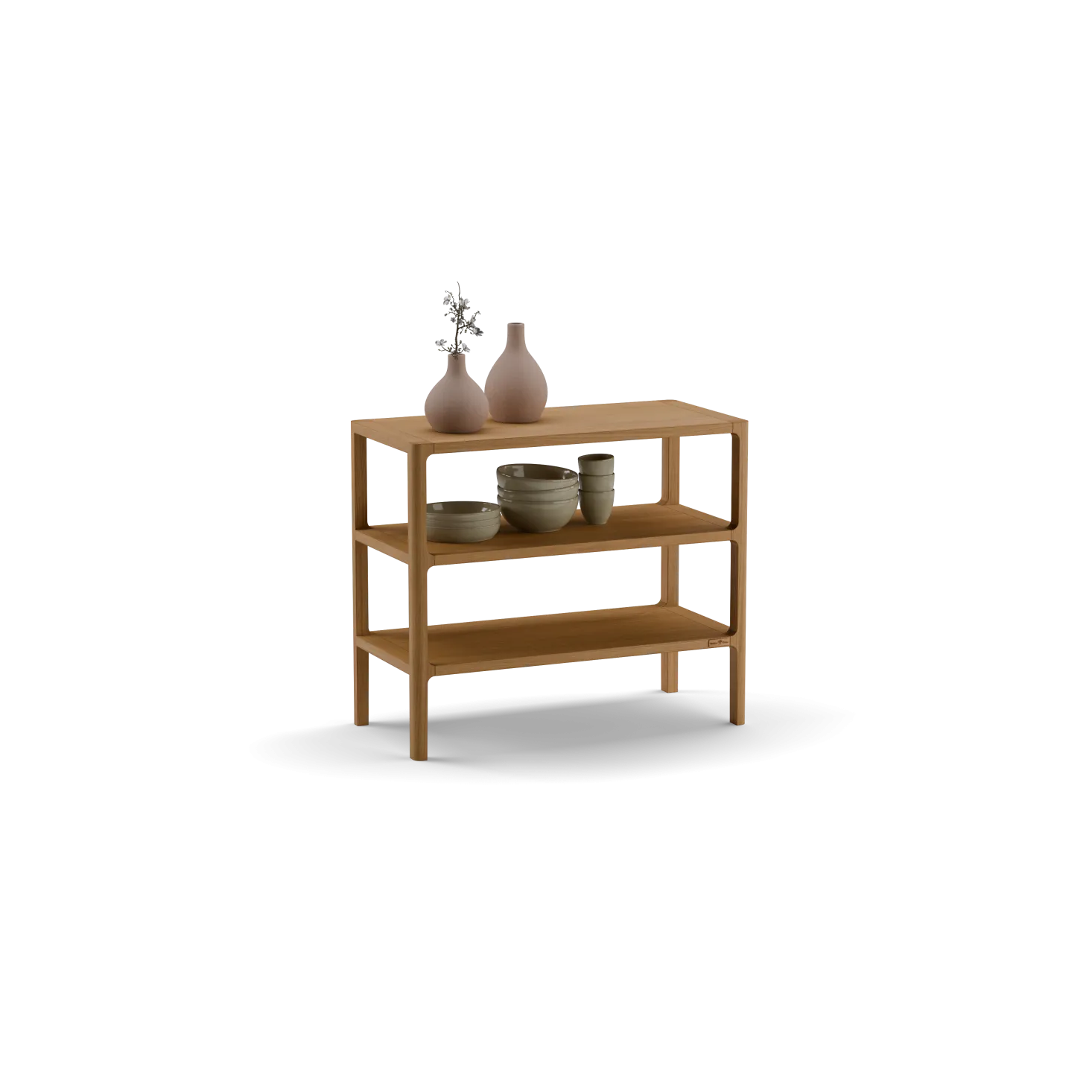 Regal Tenso(Eiche, 3 Fächer, 70cm)