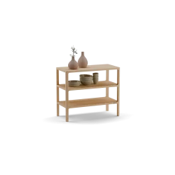 Regal Tenso(Esche, 3 Fächer, 70cm)
