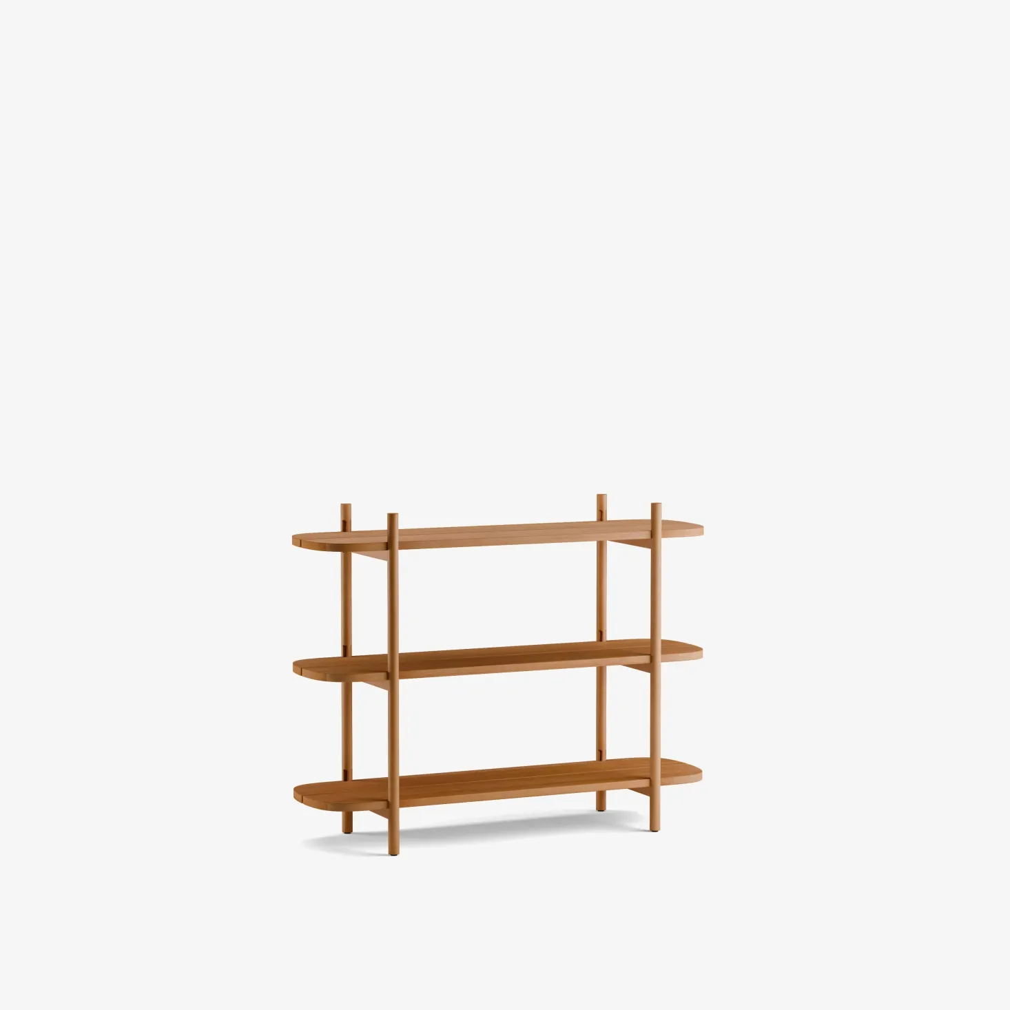 Regal TondaBreite 120 cm (Buche, 3 Fächer)