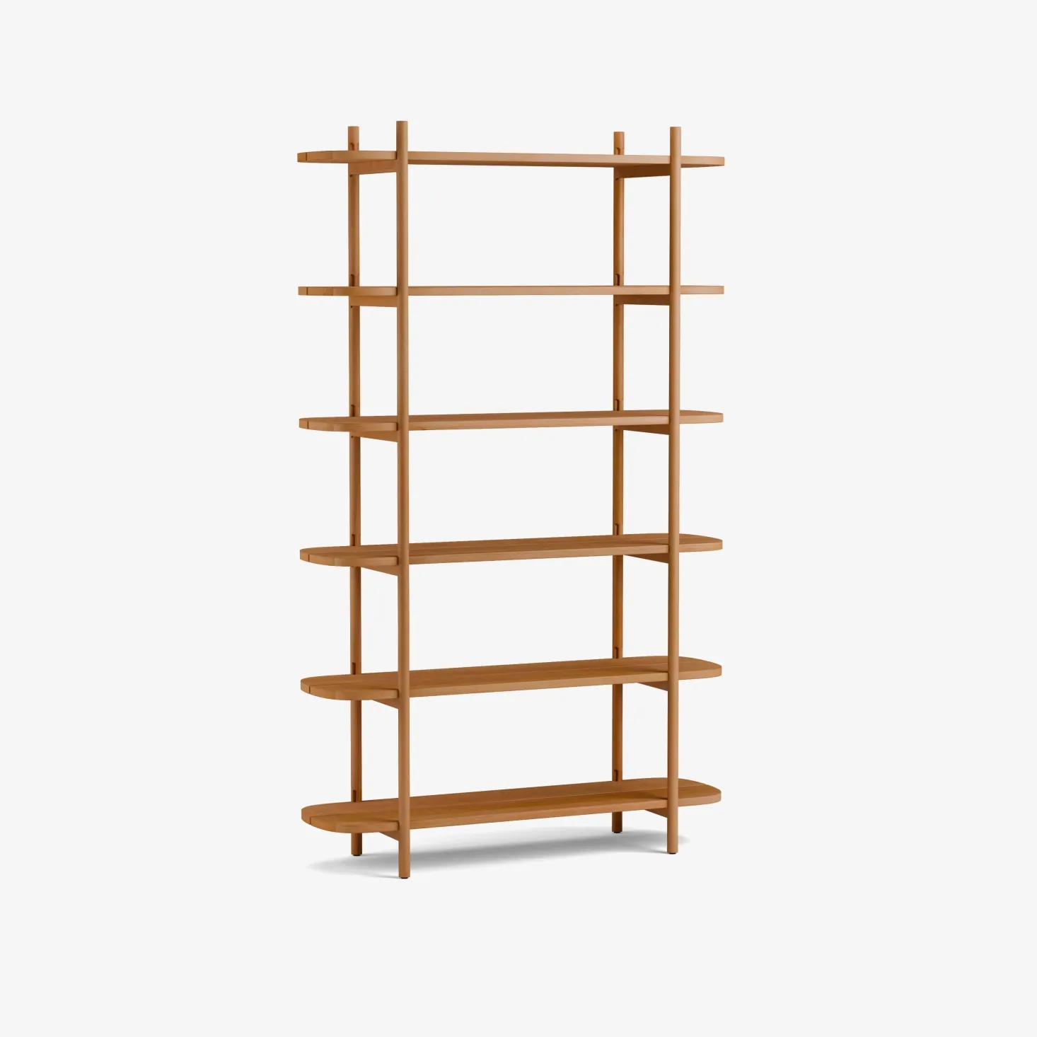 Regal TondaBreite 120 cm (Buche, 6 Fächer)