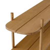 Regal Tonda(Buche, 4 Fächer)
