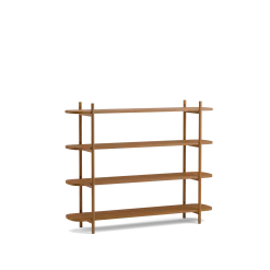 Regal Tonda(Buche, 4 Fächer)