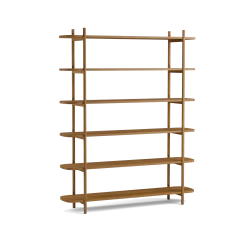 Regal Tonda(Eiche, 6 Fächer)
