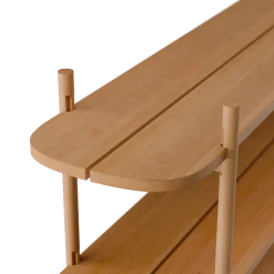 Regal Tonda(Eiche, 4 Fächer)