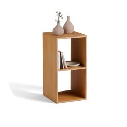 Regal Yunit Pur(Buche, 1 x 2 Fächer)