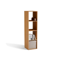 Regal Yunit Pur(Buche, 1 x 4 Fächer)