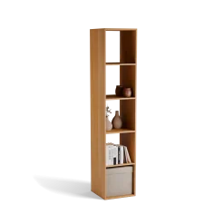 Regal Yunit Pur(Buche, 1 x 5 Fächer)