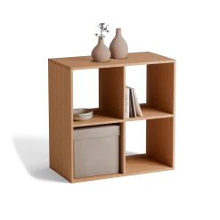 Regal Yunit Pur(Buche, 2 x 2 Fächer)
