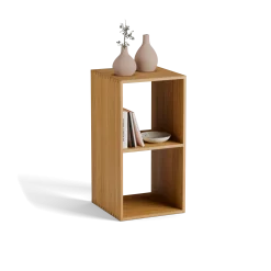Regal Yunit Pur(Eiche, 1 x 2 Fächer)