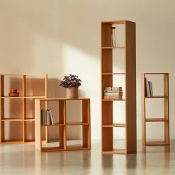 Regal Yunit Pur(Eiche, 1 x 3 Fächer)