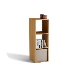 Regal Yunit Pur(Eiche, 1 x 3 Fächer)