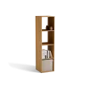 Regal Yunit Pur(Eiche, 1 x 4 Fächer)
