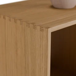 Regal Yunit Pur(Eiche, 2 x 2 Fächer)
