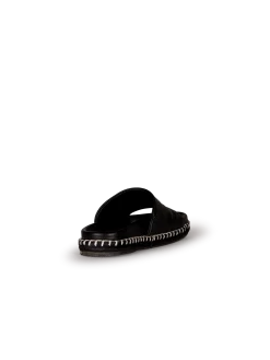 Riemchensandale aus Bio Leder(schwarz, 37)