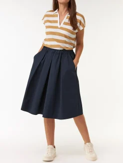 Rock aus Bio Baumwolle(navy, 38)