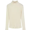 Rollkragenshirt aus Bio Baumwolle(natur, XXS)