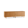 Rolloschrank Tonda inkl 2 FachbretterB 200 x T 50 x H 59,1 cm (Buche)