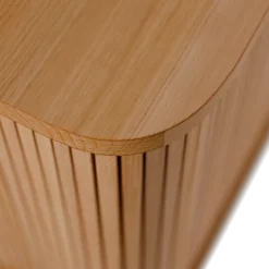 Rolloschrank Tonda inkl 2 FachbretterB 200 x T 50 x H 59,1 cm (Buche)