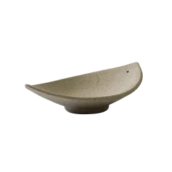 Räucherstäbchenhalter aus Basaltunglasiert, 17 x 9,5 x 3,5 cm