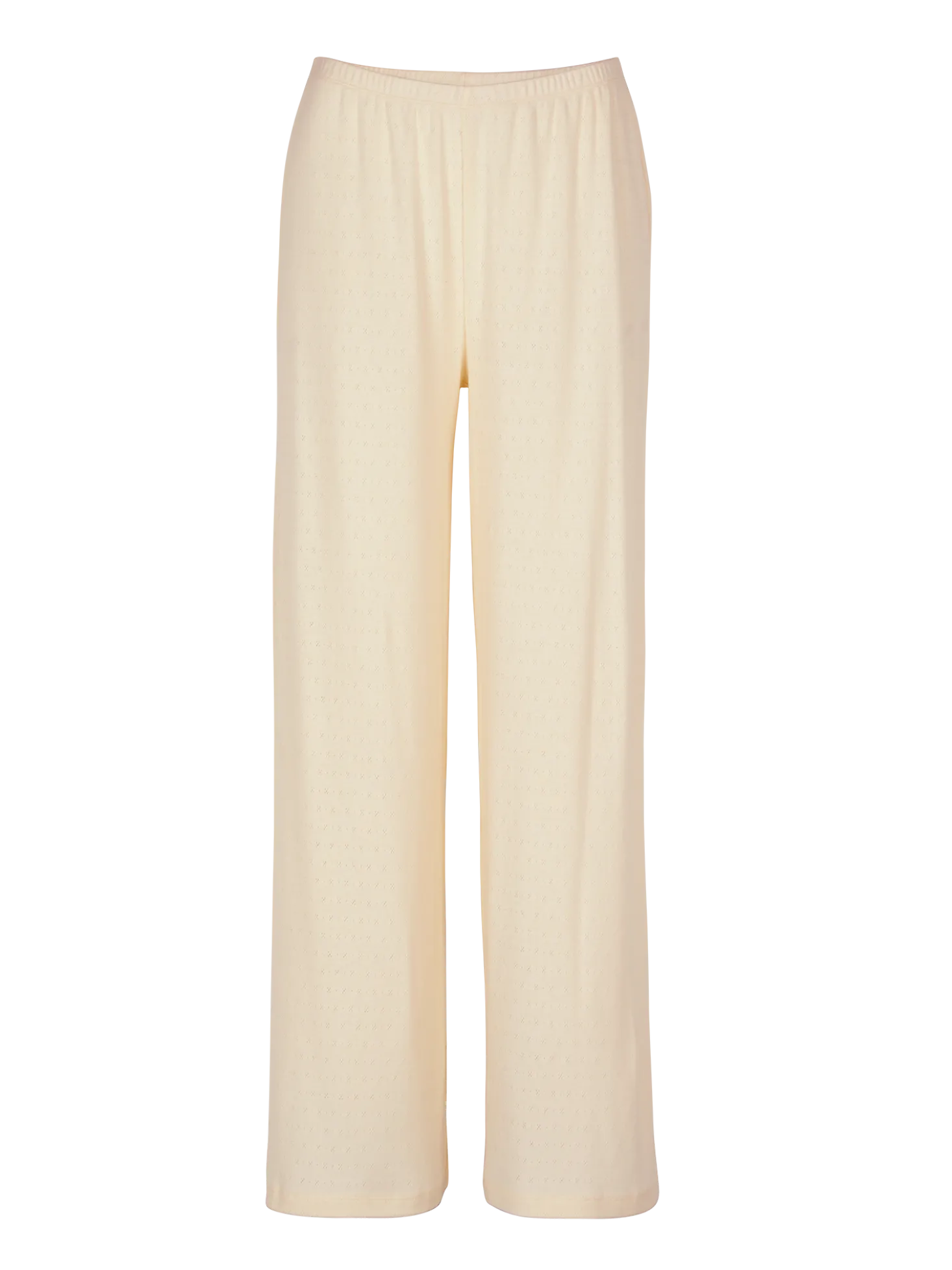 Schlafhose aus Bio Baumwolle(vanille, XS)