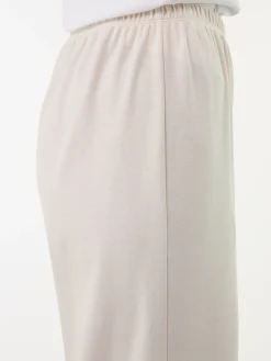 Schlafhose lang aus Bio Baumwolle(creme, XS)