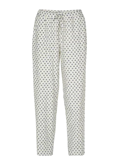 Schlafhose verkürzt aus Bio Baumwolle(batikdruck pazifik, S)