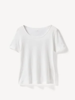 Schlafshirt aus Bio Baumwolle(weiß, XS)