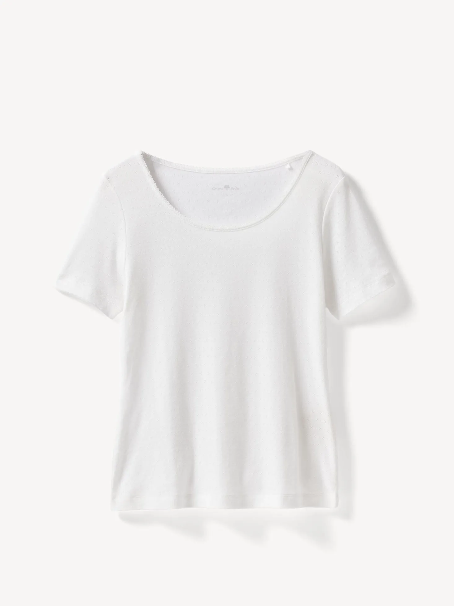 Schlafshirt aus Bio Baumwolle(weiß, XS)